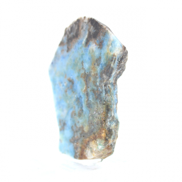 Fatia de azurita malaquita para ornamento