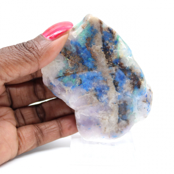 Pedra de azurita malaquita natural