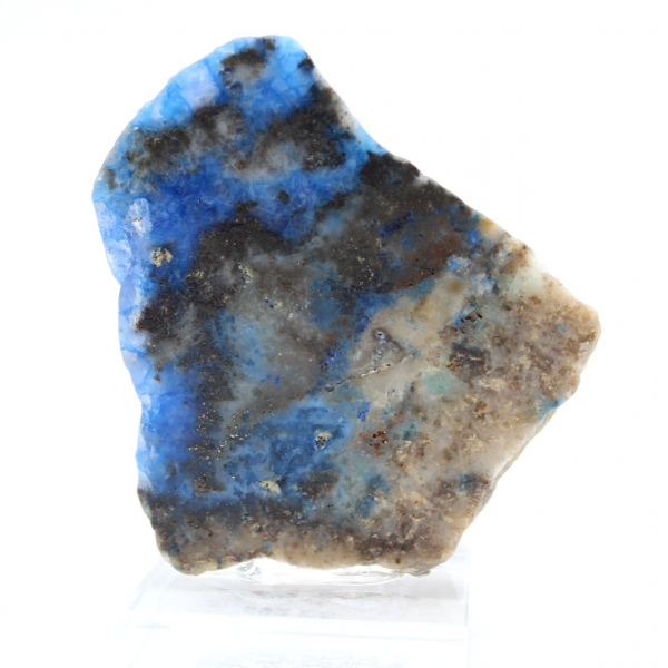 Fatia de azurita malaquita para ornamento