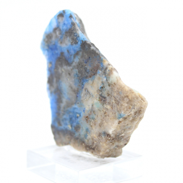 Fatia de azurita malaquita para ornamento