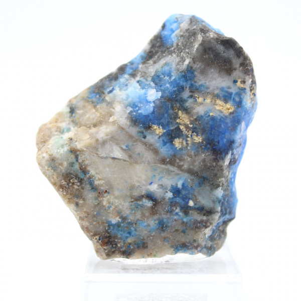 Fatia de azurita malaquita para ornamento