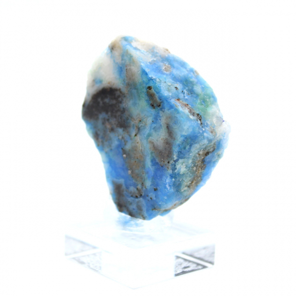 Fatia de azurita malaquita para coleção mineral