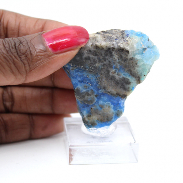 Pedra de azurita malaquita natural