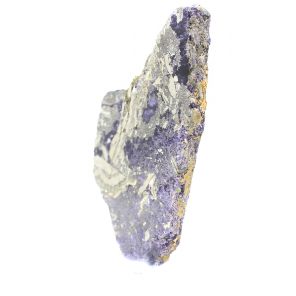 Pedra de fluorita pirita mineral bruto para coleção