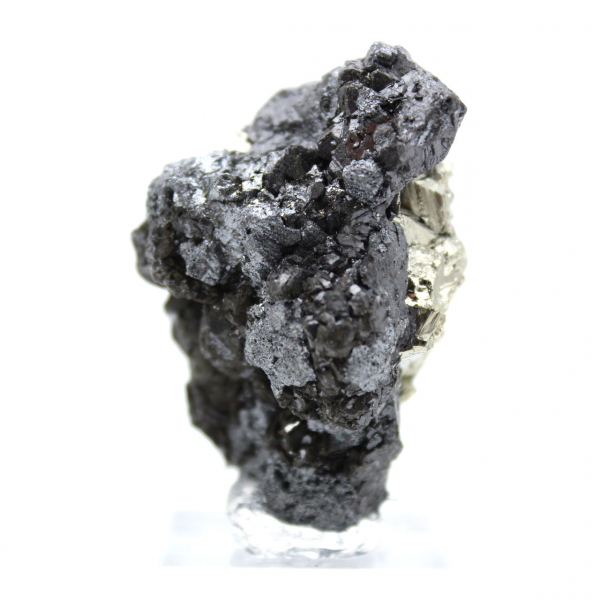 Exemplar Mineral Pirite e Esfalerite