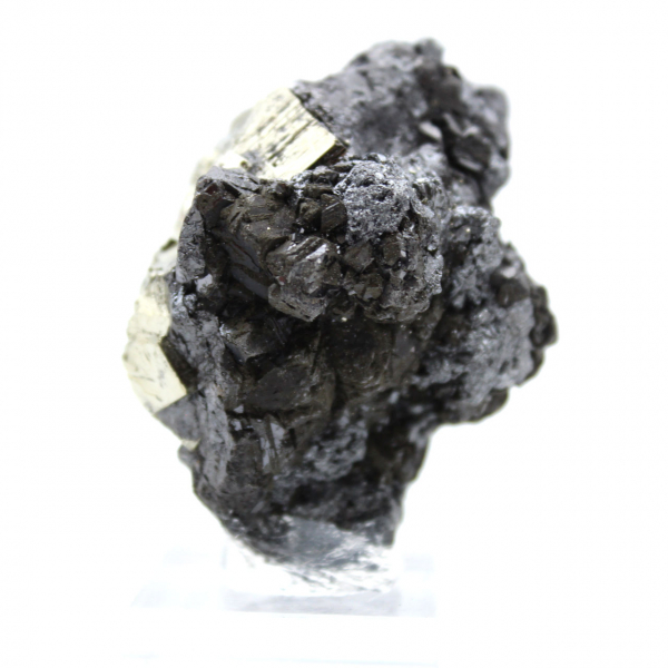 Exemplar Mineral Pirite e Esfalerite