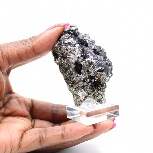 Peça de Coleção Esfalerite e Pirite