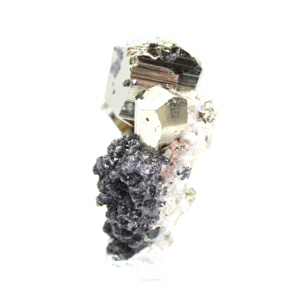 Exemplar em Bruto Pirite e Esfalerite