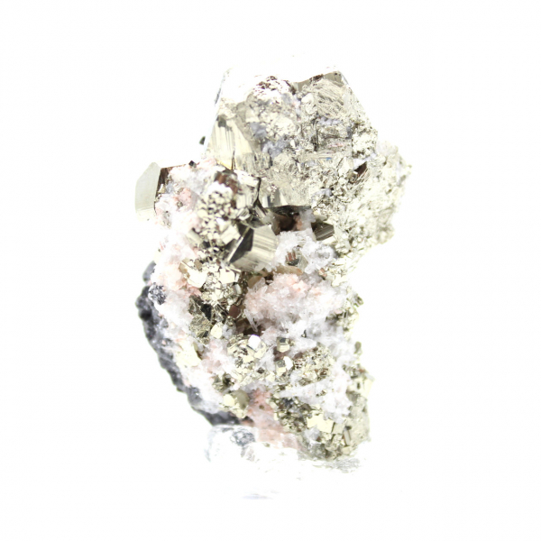 Exemplar em Bruto Pirite e Esfalerite