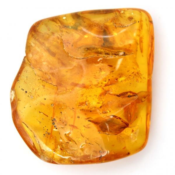 Pedra de Âmbar Amarelo do Báltico – Seixo para Coleção