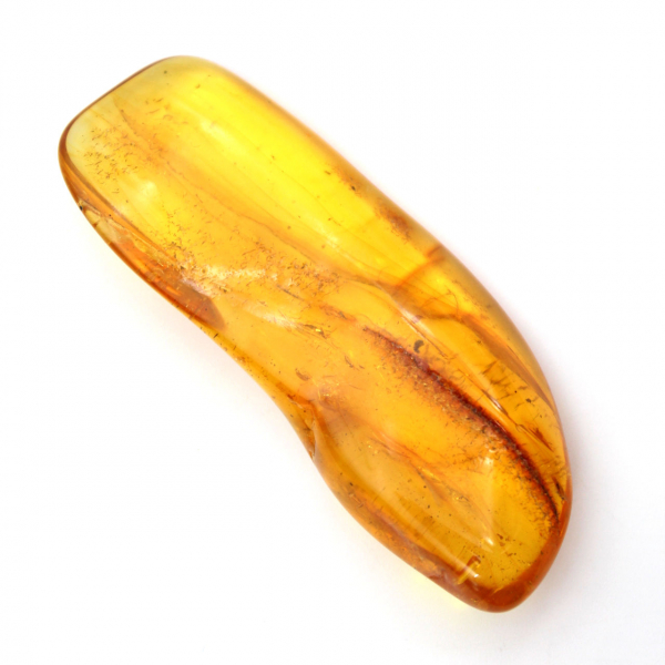 Mini seixo âmbar amarelo – Pedra natural do Báltico