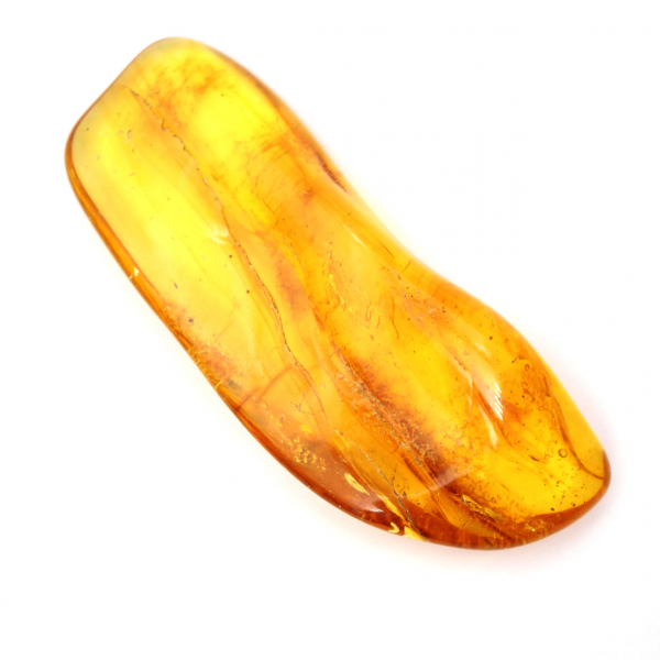 Mini seixo âmbar amarelo – Pedra natural do Báltico