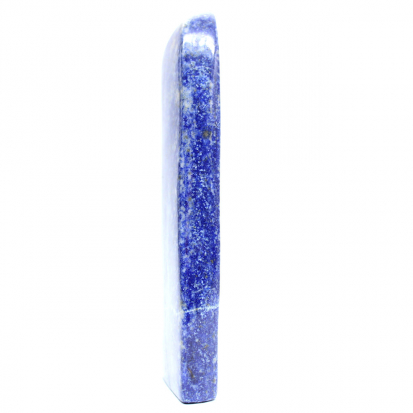 Pedra lápis-lazúli azul polida do Afeganistão