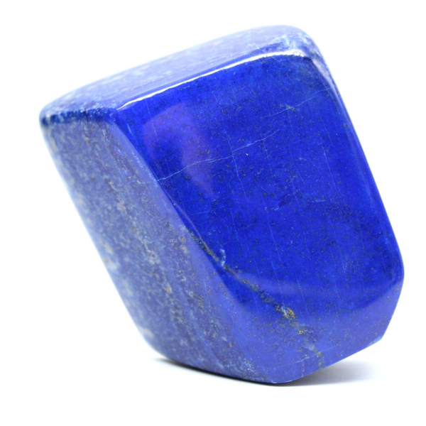 Pedra polida decorativa de lápis-lazúli