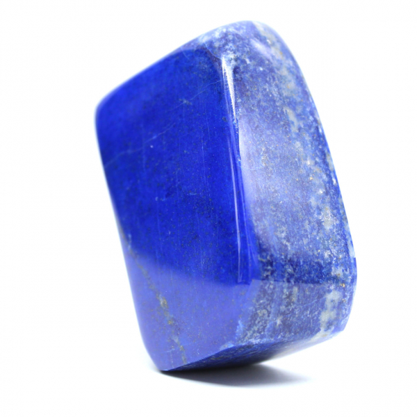 Pedra polida decorativa de lápis-lazúli