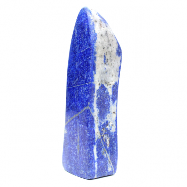 Pedra lápis-lazúli polida natural Afeganistão