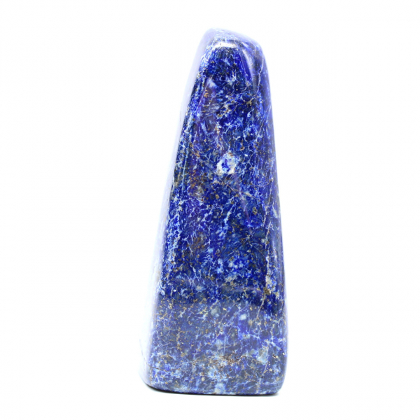 Ornamento mineral de lápis-lazúli polido Afeganistão