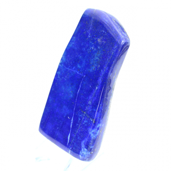 Bloco polido de lápis-lazúli azul do Afeganistão