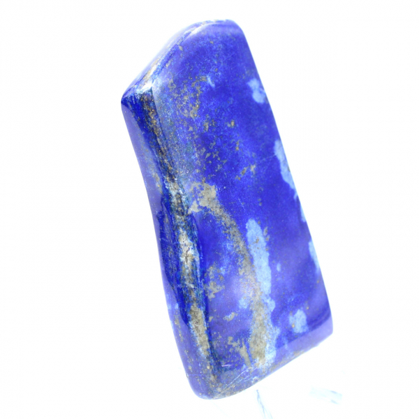 Bloco polido de lápis-lazúli azul do Afeganistão