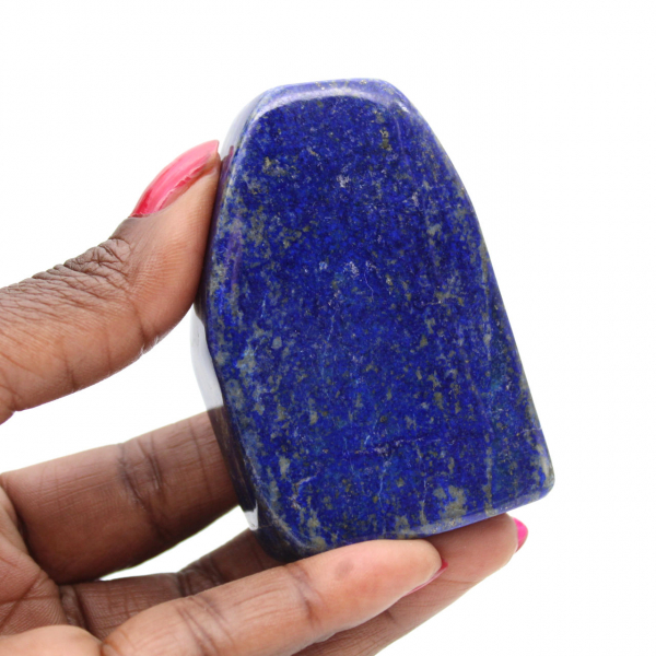 Pedra polida decorativa lápis-lazúli Afeganistão