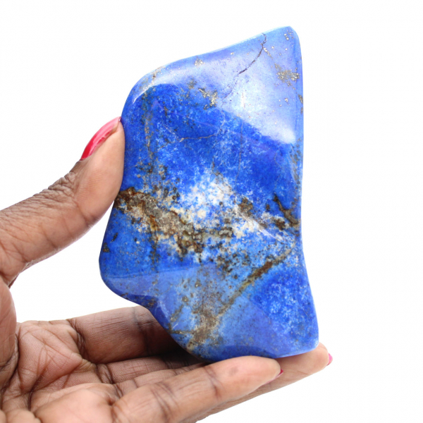 Lápis-lazúli polido, item de colecionador e peça decorativa.