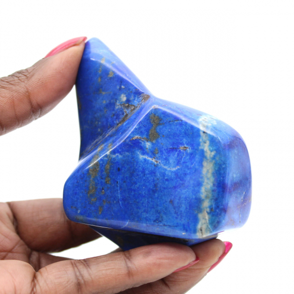 Ornamento de Lápis-lazúli Polido, Coleção Azul Ultramarino