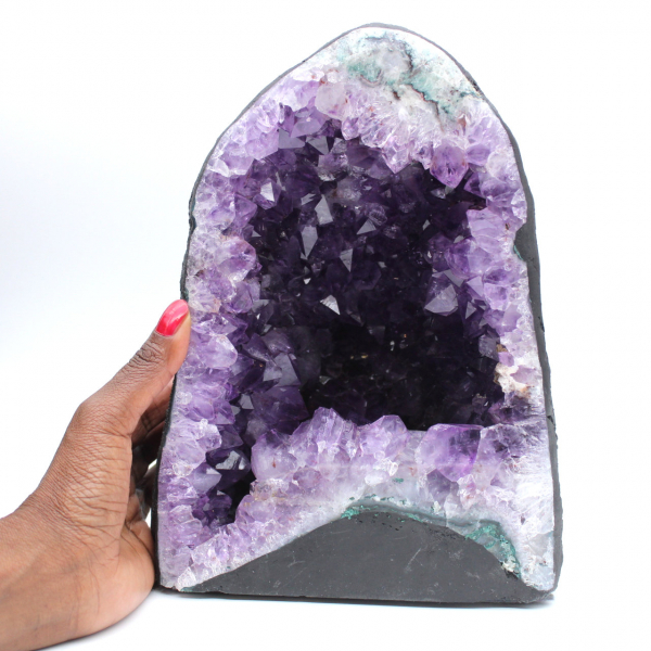  Geodo de ametista brasileira para decoração elegante e original