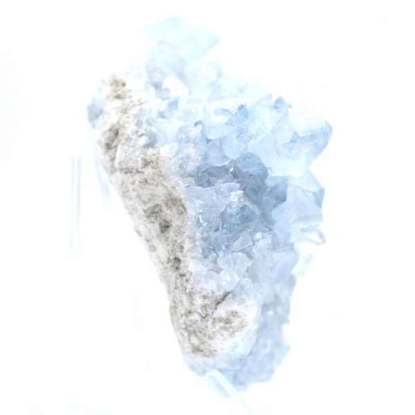 Geodo celestita azul, formação natural de Madagascar