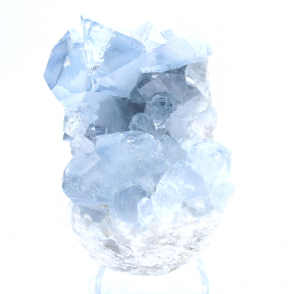 Celestita azul cristalizada de Madagascar