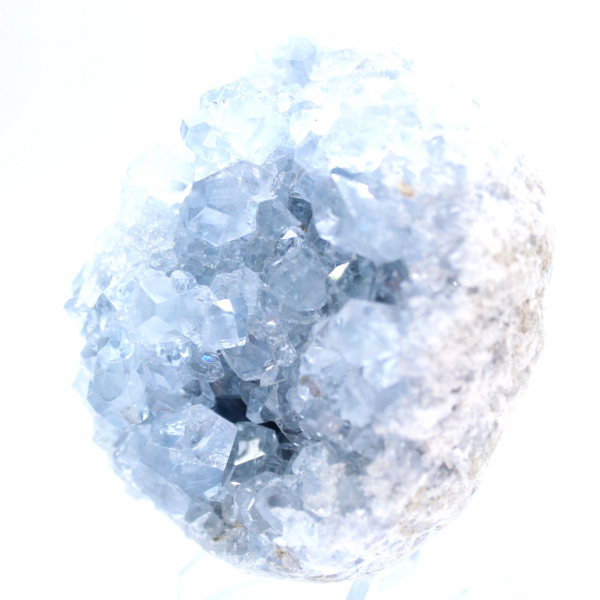 Geodo celestita azul peça única de Madagascar