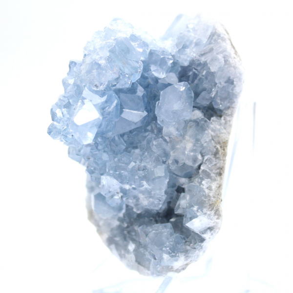Geodo Celestita Azul de Madagascar Autêntico