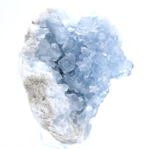 Geodo Celestita Azul de Madagascar Autêntico