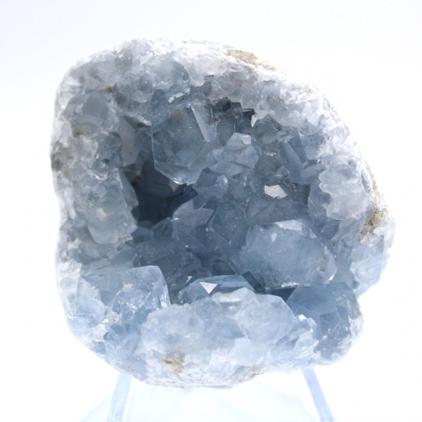 Geodo Celestita Azul Único de Madagascar
