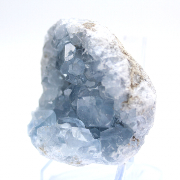 Geodo Celestita Azul Único de Madagascar