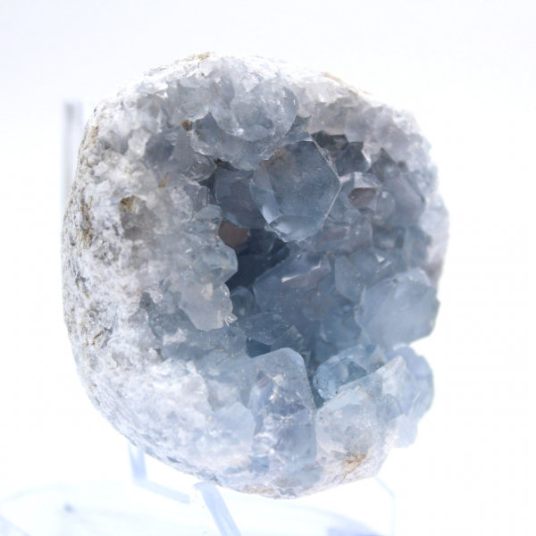 Geodo Celestita Azul Único de Madagascar