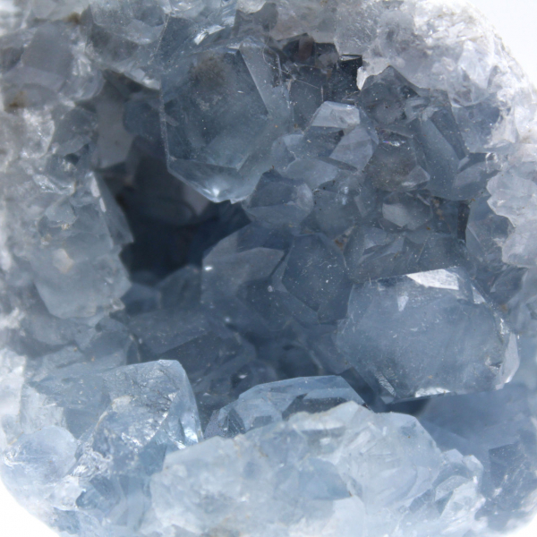 Geodo Celestita Azul Único de Madagascar