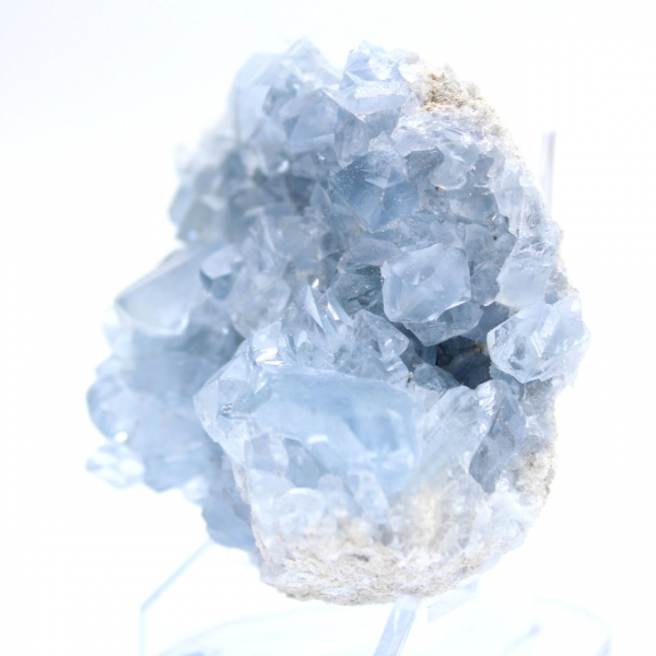 Geodo celestita azul, mineral natural de Madagascar