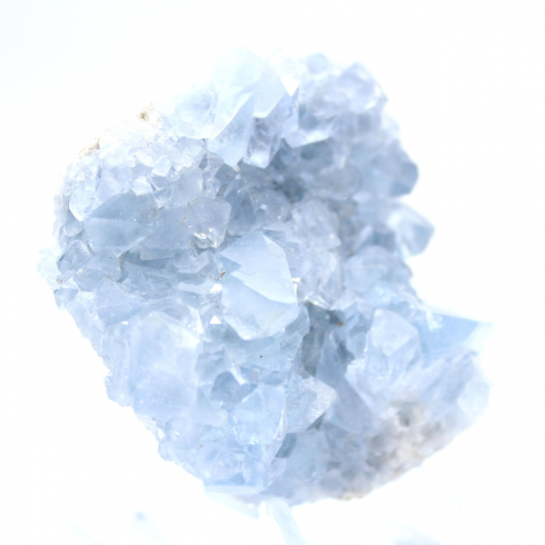 Geodo celestita azul, mineral natural de Madagascar