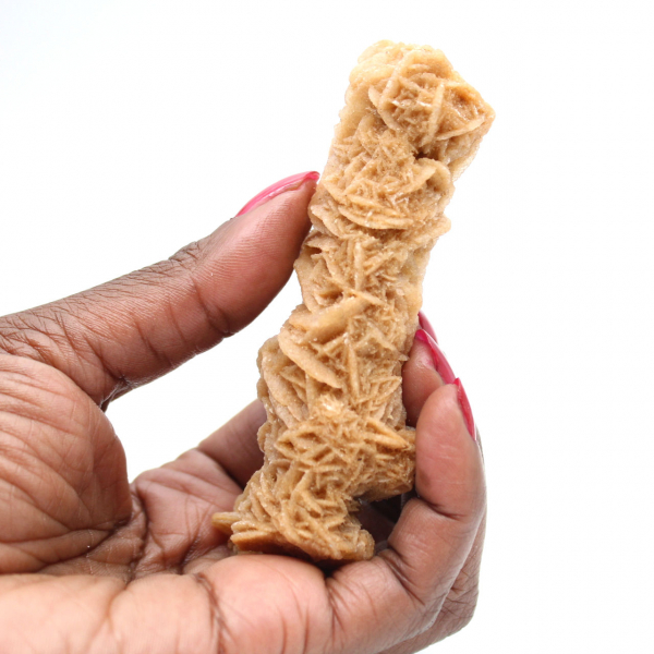 Rosa de areia mineral autêntica