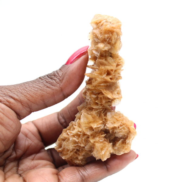 Bloco de areia cristalizada rosa Tunísia