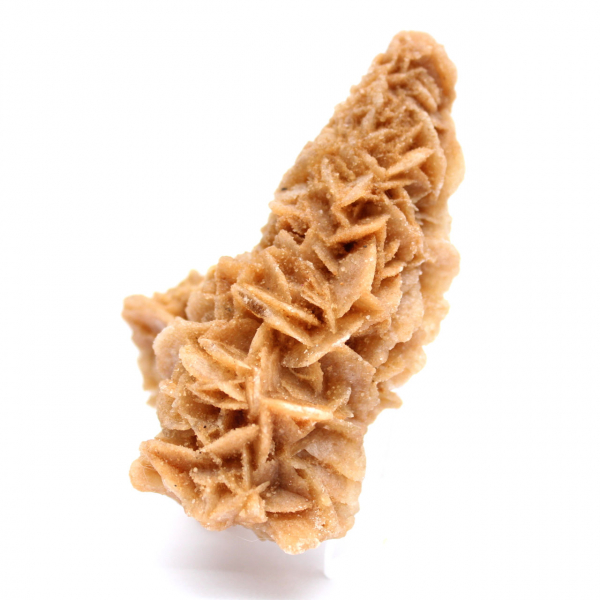 Formação mineral de areia rosa