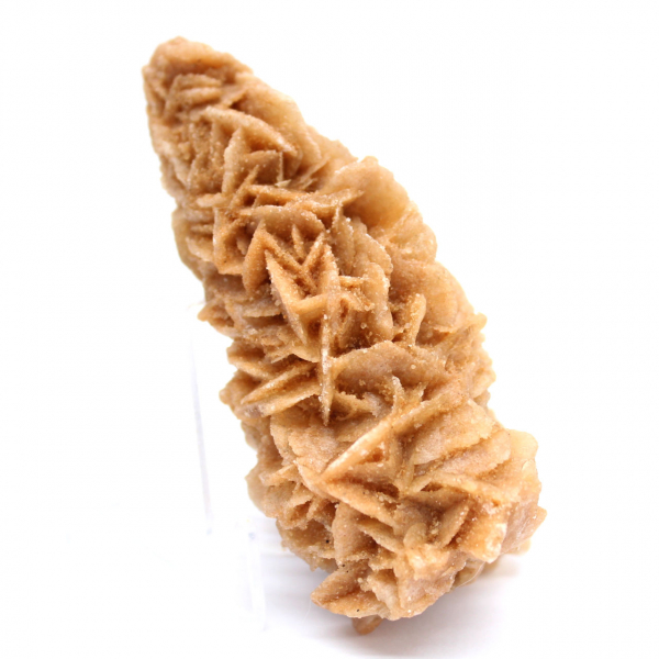 Formação mineral de areia rosa