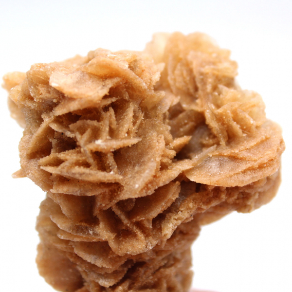 Formação mineral de areia rosa