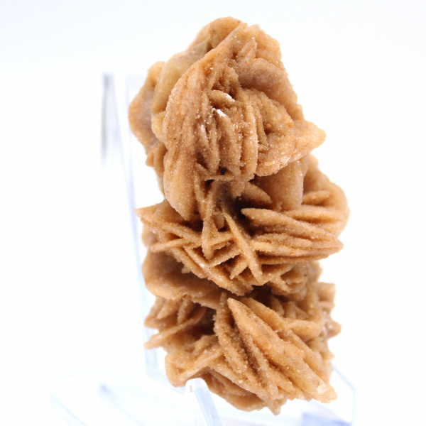 Cristais de areia rosa natural