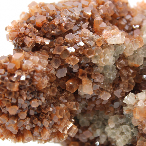 Cristais naturais de aragonita marroquina