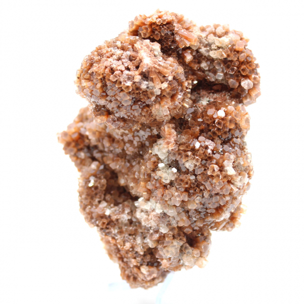 Aragonita marroquina em cristais marrons