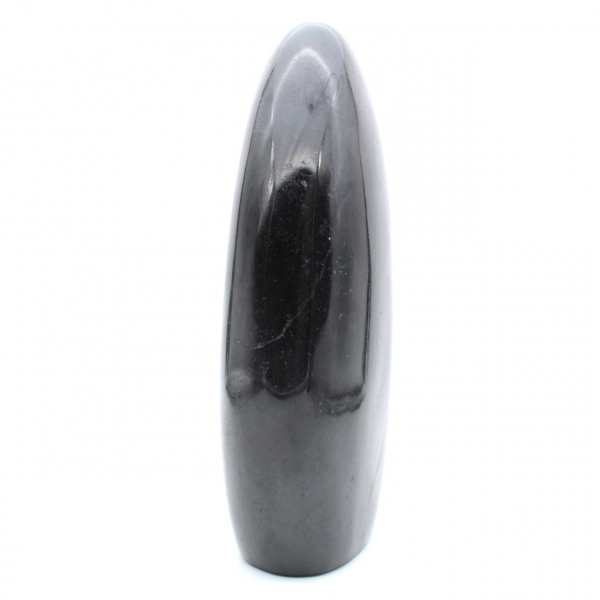 Exemplar de turmalina polida, grande ornamento mineral, Madagascar