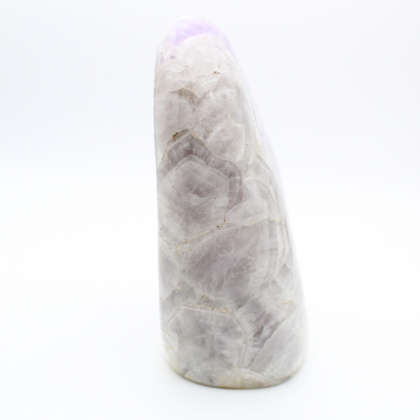 Ametista polida, ornamento mineral maciço, espécime, Madagascar