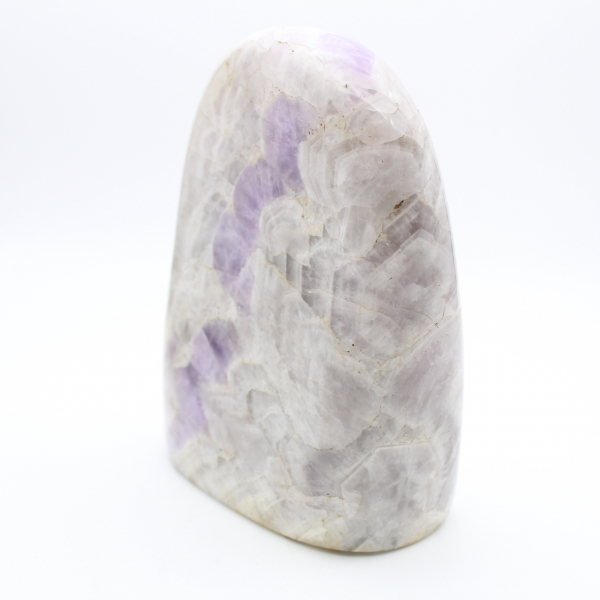 Ametista polida, ornamento mineral maciço, espécime, Madagascar