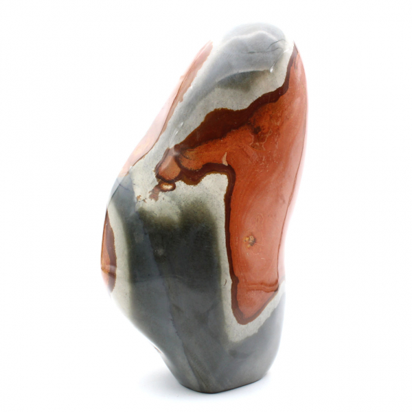 Ornamento de Jaspe Polido, Grande Pedra Natural, Madagascar